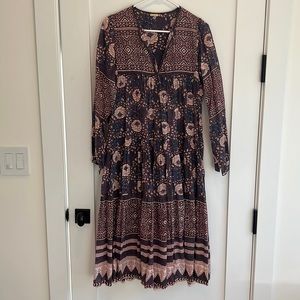 Matta NY Yamini Booj dress in color Shadow